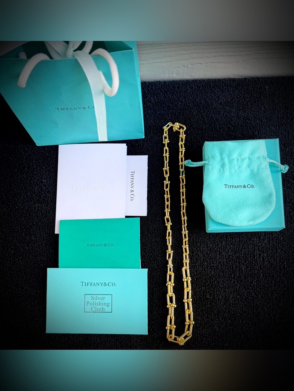 Tiffany & Co. Large HardWear Link Necklace - NEW!